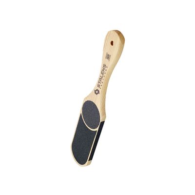 Multi Grit Wooden Pedicure Foot File Three-Sided Abrasive (60/80/100/120 Grit) STALEKS Beauty&amp;Care ABC 10/3