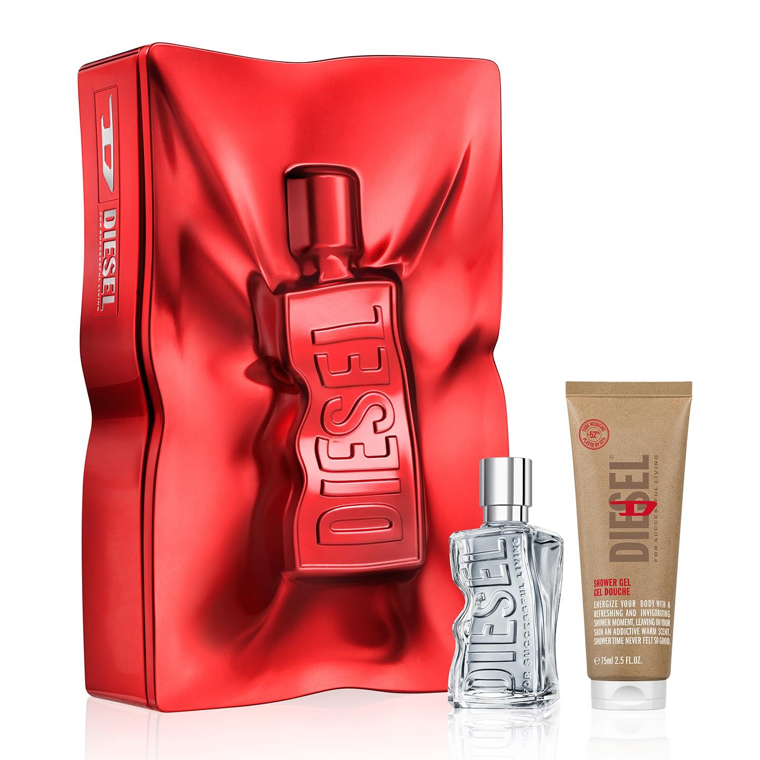 Diesel D SET 50ML EAU DE TOILETTE SPRAY75ML SHOWER GEL