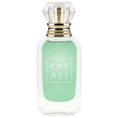 Huda KAYALI Beauty Yum Pistachio Gelato | 33 Eau de Parfum Intense Travel Size Spray (10 ml/0.33 fl oz)