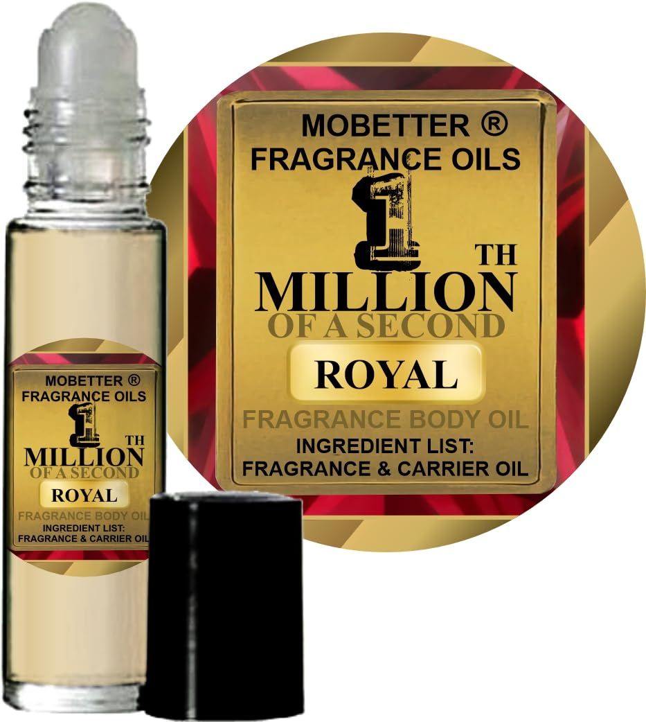 MOBETTER FRAGRANCE OILS 1 Millionth of a Second Royal Men Cologne Body Oil