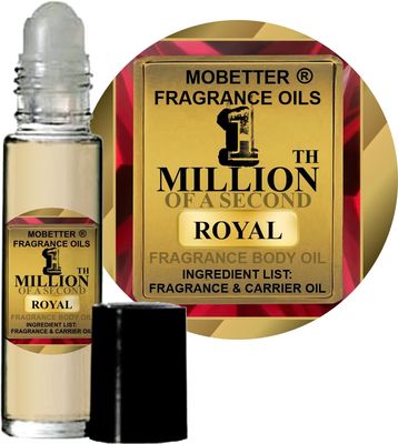 MOBETTER FRAGRANCE OILS 1 Millionth of a Second Royal Men Cologne Body Oil