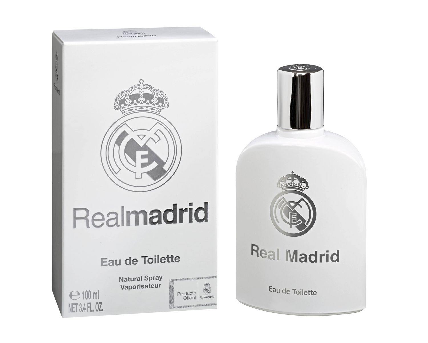 Real Madrid, El Clasico, Edition, Fragrance, for Men, Eau de Toilette, EDT, 3.4oz, 100ml, Cologne, Spray, Made in Spain, by Air Val International