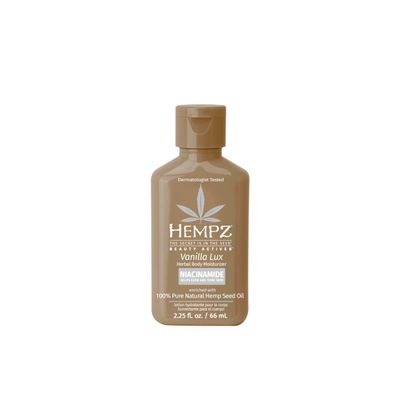 HEMPZ Mini Vanilla Lux Herbal Body Moisturizer 2.25 oz.