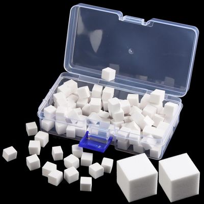 Fcozpjk 200pcs Mini Soft Nail Art Sponges - Ombre, Aura, Gradient Nail Design Tools &amp; Gel Polish Blending Sponge Applicator