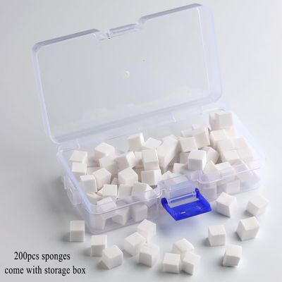 Fcozpjk 200pcs Mini Soft Nail Art Sponges - Ombre, Aura, Gradient Nail Design Tools &amp; Gel Polish Blending Sponge Applicator