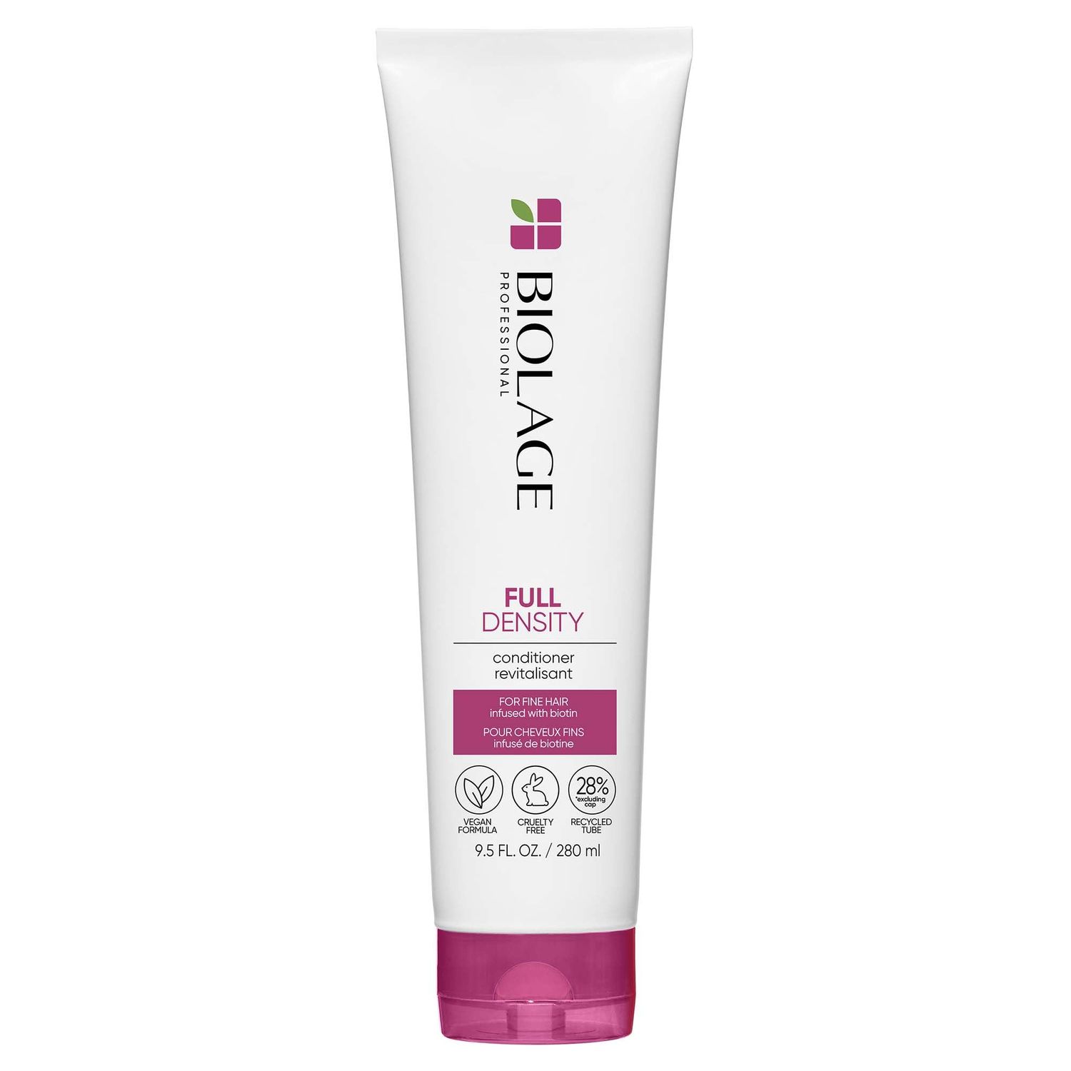 Biolage Full Density Thickening Conditioner | Moisturizes &amp; Adds Fullness | With Biotin | For Thin &amp; Fine Hair Types | Vegan | Cruelty-Free | 9.5 Fl. Oz