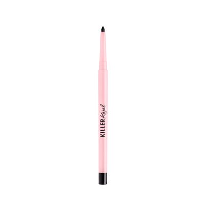 Too Faced Killer Kajal 12 Hour Longwearing Intense Black Eyeliner | Waterproof Smudge Proof, 0.01 Ounce