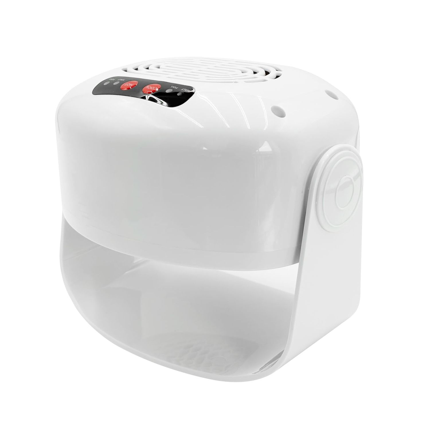 Nail Dryer for Regular Polish, Rotating Regular Polish Nail Dryer Fan with Hot and Cool Air, Professional Air Nail Fan for Salon and Home Use