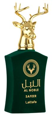 Lattafa Al Noble Safeer Eau de Parfum Spray for Unisex, 3.4 Ounce