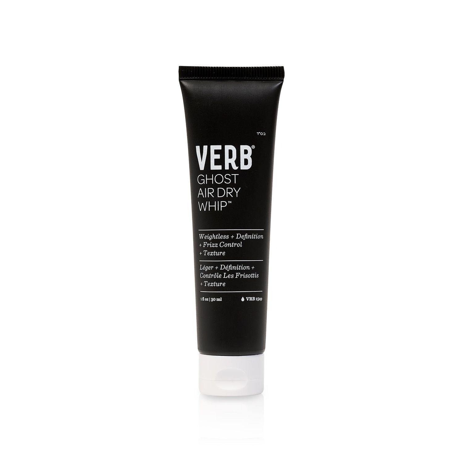 VERB Ghost Air Dry Whip, 1 oz - Weightless Styling Cream - Infused with Moringa Oil - Anti-Frizz Provides Hydration- Vegan, No Parabens or Harmful Sulfates