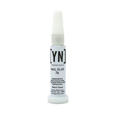 Young Nails Nail Glue - Fast Drying Adhesion for Acrylic Nails, Tips, Rhinestones, Crystals, Zero-Drip Clog Proof, Beauty Secrets for Best Nail Care