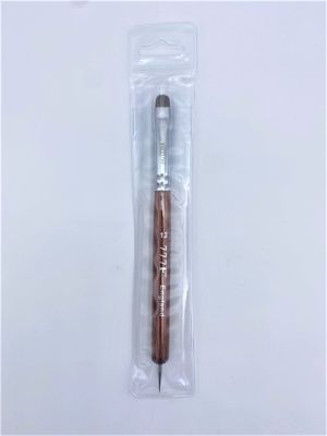 777 Premium Pure Kolinsky French Brush (Size 12 with Dotting Tool)