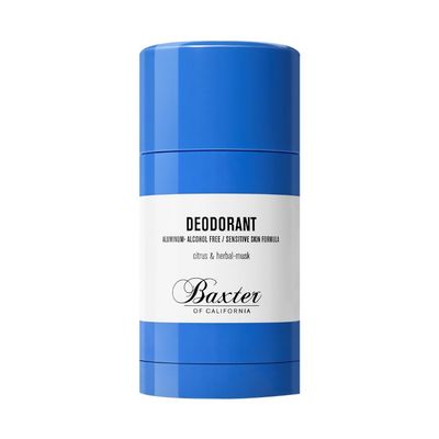 Baxter of California Deodorant for Men, Aluminum &amp; Alcohol Free Clear Stick, Citrus &amp; Herbal-Musk, 2.65 Ounce
