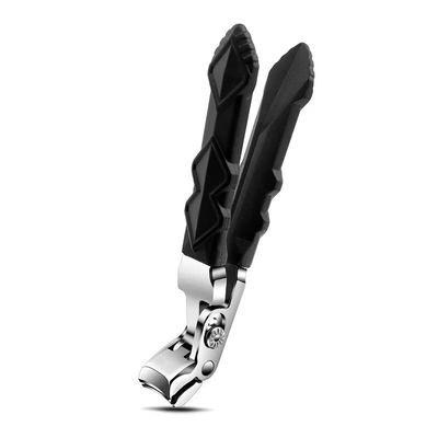 Clipmaster Pro Toe Nail Clippers Clip Master Pro Toenail Clipper Wide Jaw Long Handled Toenail Ergonomic Curved Nail Clippers for Seniors Thick Toenails Men Women(1pcs)