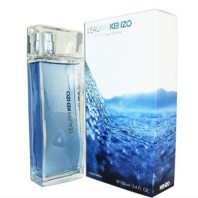 Leau Par Kenzo By Kenzo For Men. Eau De Toilette Spray 3.4 Ounces