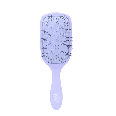 Wet Brush Go Green Thick Hair Paddle Detangling Brush, Purple - Ultra-Soft IntelliFlex Bristles With AquaVent - Gently Loosens Knots While Minimizing Pain - Curly, Coarse, Long, Wet &amp; Dry Hair