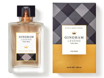 Bath and Body Gingham Legend Cologne for Men | 3.4 Fl Oz