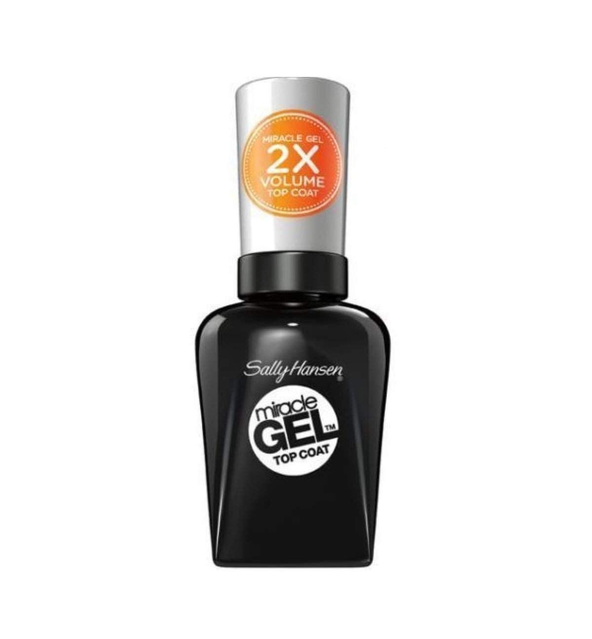 Sally Hansen Miracle Gel Nail Color, Top Coat 101 0.5 oz (Pack of 2)