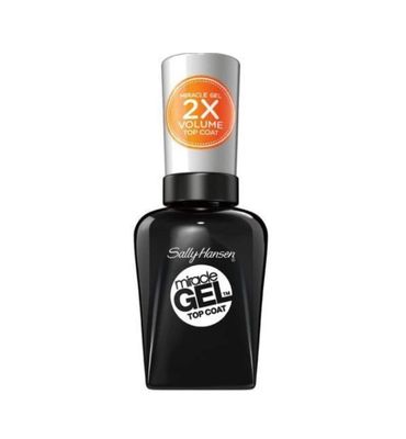 Sally Hansen Miracle Gel Nail Color, Top Coat 101 0.5 oz (Pack of 2)