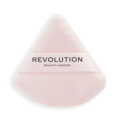 Revolution, IRL Soft Focus Powder Puff, for Makeup &amp; Face Setting, for Loose &amp; Pressed Powders, Soft &amp; Reusable, Vegan &amp; Cruelty-Free
