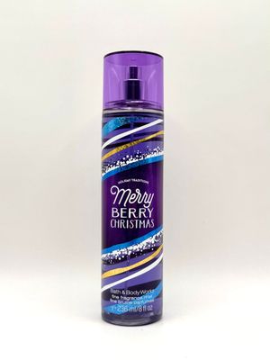 Bath and Body Work Merry Berry Christmas Fine Fragrance Mist, Holiday Traditions, 8 fl oz