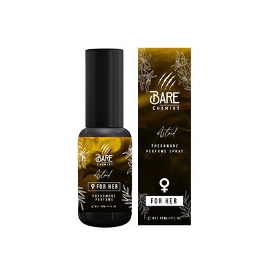 Bare Chemist Astrid Pheromone Perfume for Women Attraction Formula - Oil Perfume Infused with Pheromones for Her Long Lasting Formula 1oz. - Sweet, Vanilla, Floral, Spice