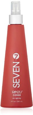 SEVEN Haircare Rinzu Cover UV Hairspray for Men &amp; Women Hair Sunscreen Protection Hairspray for Fine, Medium, Thick Hair Color Fading with Sunflower Seed Extract, Cruelty Free, Made in USA, 8 oz