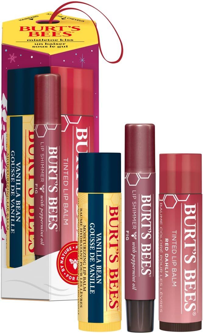 BURTS BEES Mistletoe Kiss Red Holiday Gift Kit, 1 EA