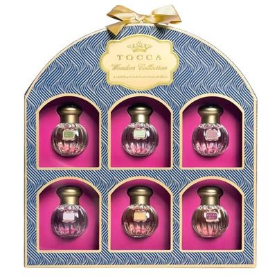 Tocca Wonders Mini Womens Perfume Deluxe Set of 6 - Includes Florence, Cleopatra, Stella, Giulietta, Colette and Lucia, 0.17 Fl Oz (5ml) Each