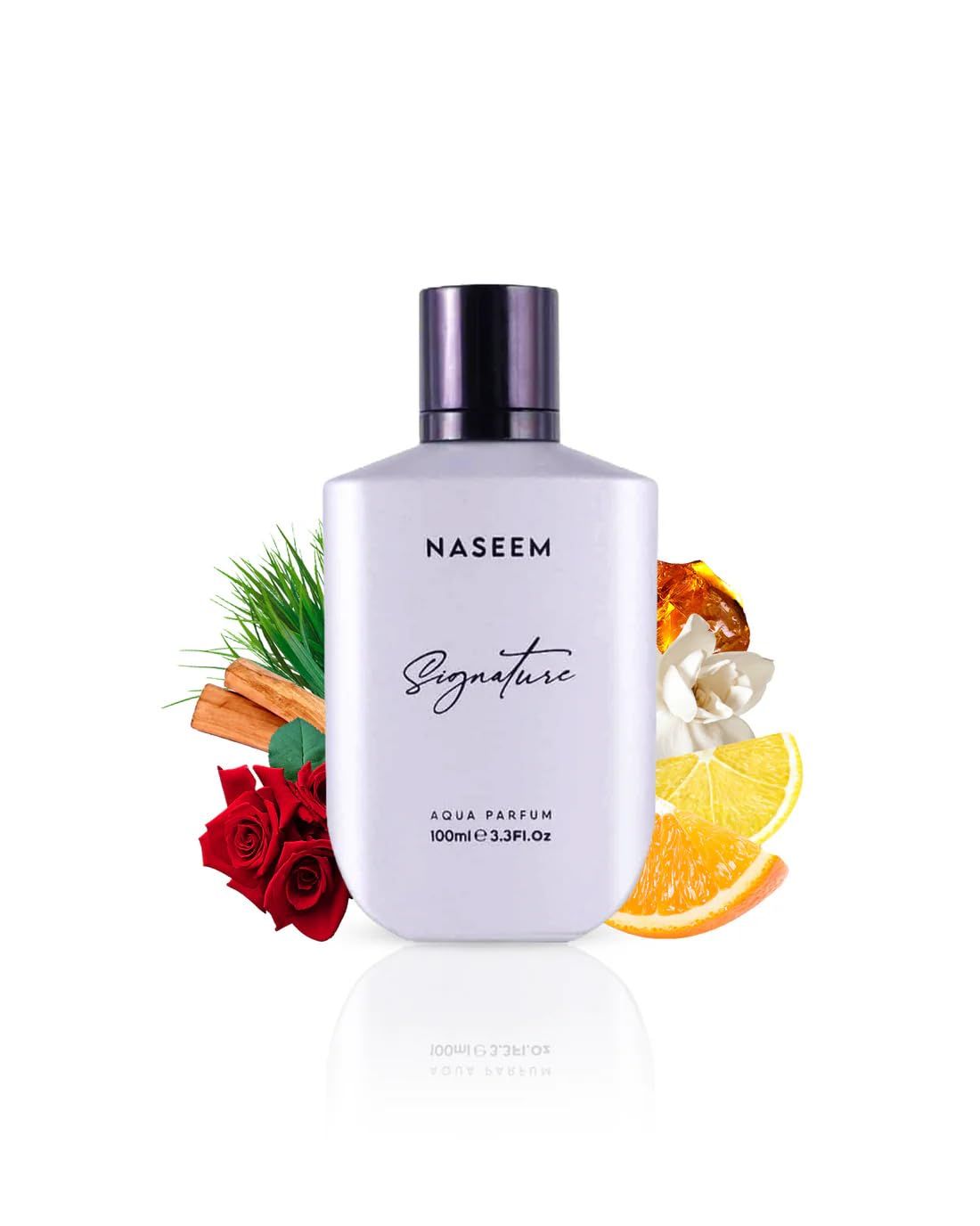 NASEEM Signature Eau De Parfum 100ml - Elegant Unisex Arabian Perfume for Men &amp; Women - Subtle, Long-Lasting Fragrance with Rich Arabian Notes and Sophisticated Aroma