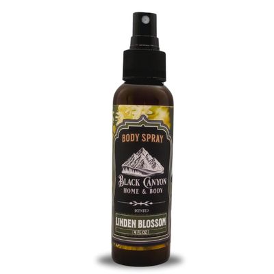 Black Canyon Linden Blossom Scented Body Spray, 4 Oz