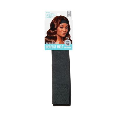 KISS Colors &amp; Care Perfect Melt Elastic Band 1- - Soft &amp; Stretchy, Perfect Pressure, Lightweight, Comfortable, Non-Slip Ideal For Melting Lace Frontals, and Laying Edges, Suitable For All Hair Types