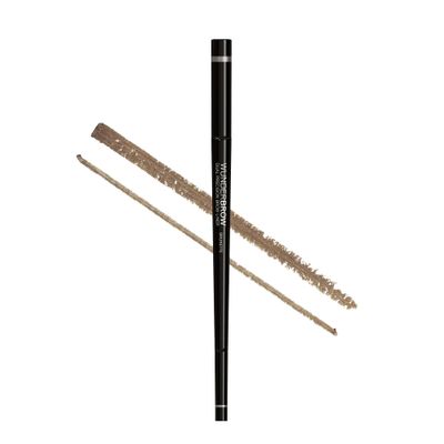 Wunderbrow Dual Precision Brow Liner, Eyebrow Liner Pencil With Angled Tip and Ultra Fine Tip Dual Precision Brow Liner Eye Brow Make Up, Color Brunette