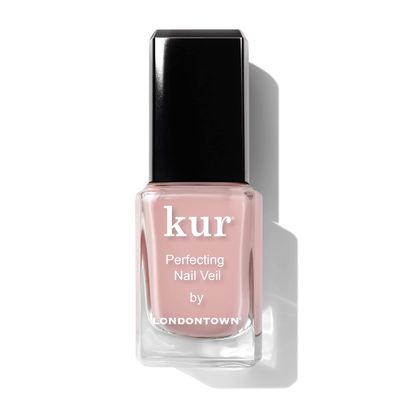 LONDONTOWN Nail Veil 4 Enhancing Nail Care Color and Formula, Dusty Rose Tint, 0.4 fl. oz.