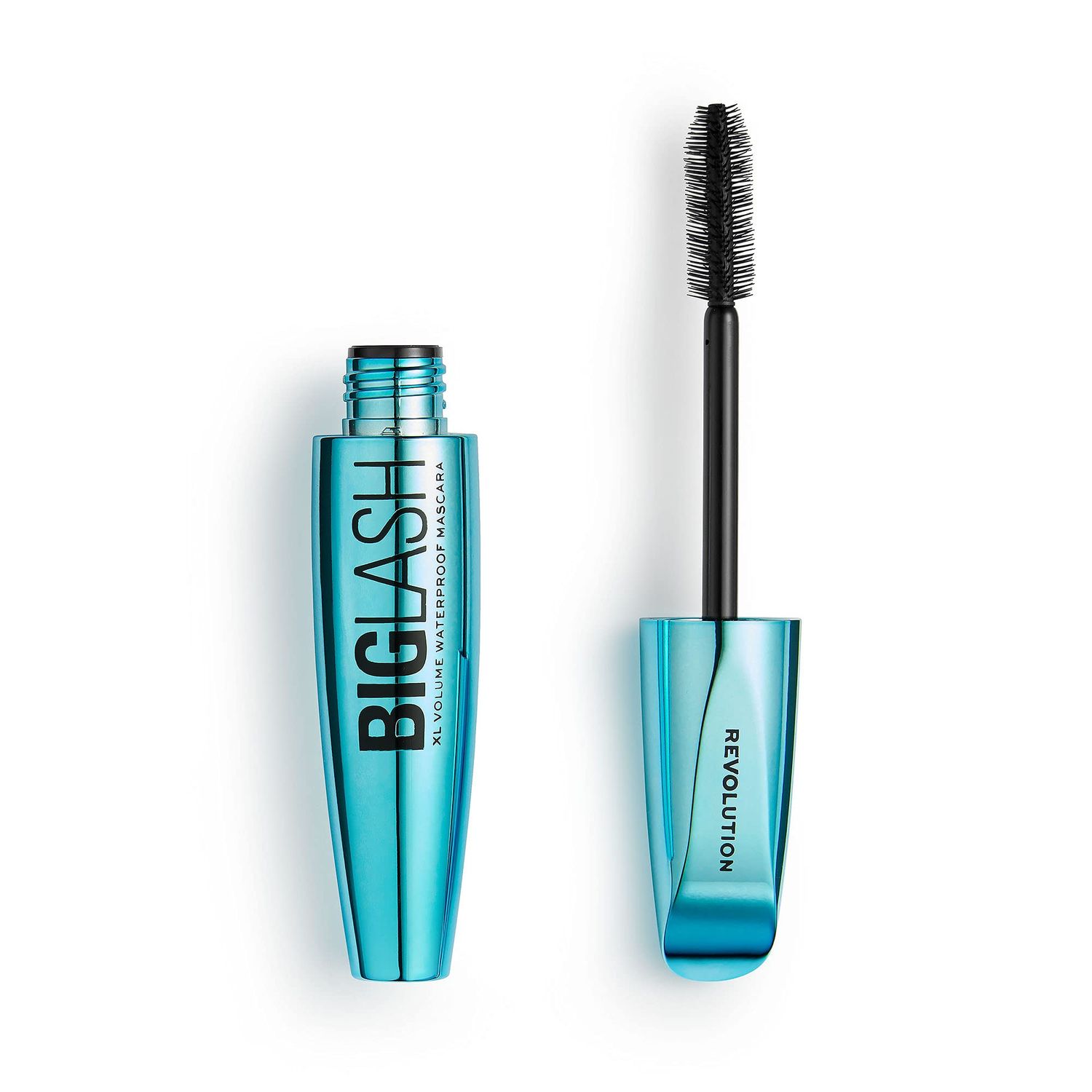 Revolution, Big Lash Volume Waterproof Mascara, Volumizing &amp; Lengthening with a Light-Weight Feel, Fast-Drying, Vegan &amp; Cruelty-Free, Jet Black