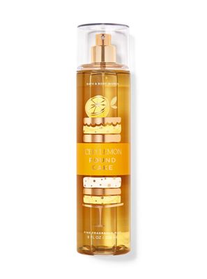 Bath &amp; Body Works Fine Fragrance Body Spray Mist 8 fl oz / 236 mL (Iced Lemon Pound Cake)