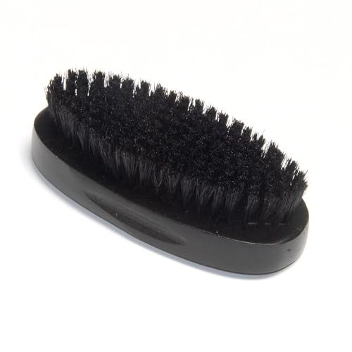 Diane 100 Boar Bristle Military Brush for Men and Women - Waves, Detangling, Smoothing Fine to Medium Hair, Restores Shine and Texture