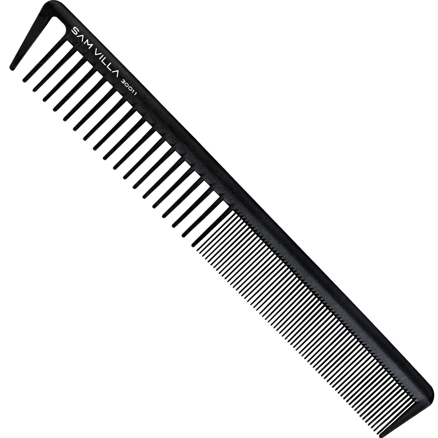 Sam Villa Signature Series Professional Short Cutting &amp; Hair Parting Comb