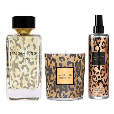 Rachel Zoe Instinct Gift Set - Gift Set For Women - Eau De Parfum Perfume, Soy Wax Jar Candle, And Body Spray For Women - Fragrance Gift Set - 3 pc