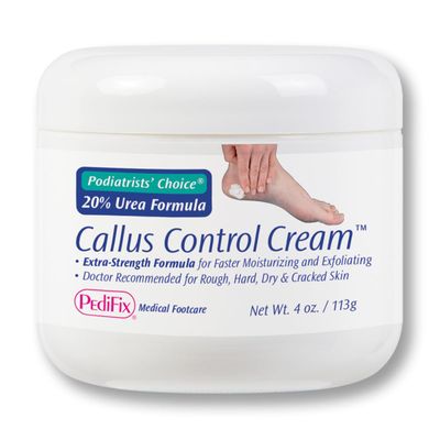 Pedifix Podiatrists Choice 20 Urea Callus Control Extra Strength Foot Cream 4 Oz. (113g) - Professional Treatment for Dry, Cracked Feet, Callus &amp; Foot Care Relief