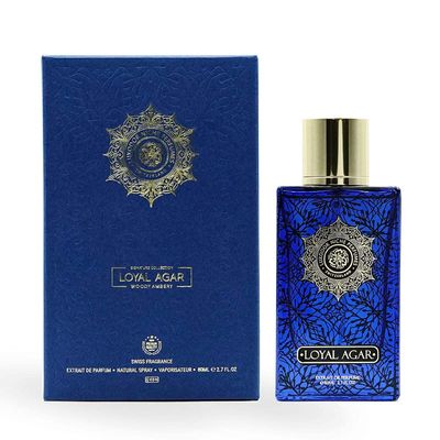 Loyal Agar Extrait De Parfum By Luxodor Niche Perfumes: 2.7oz Woody Ambery High-end Swiss Fragrance