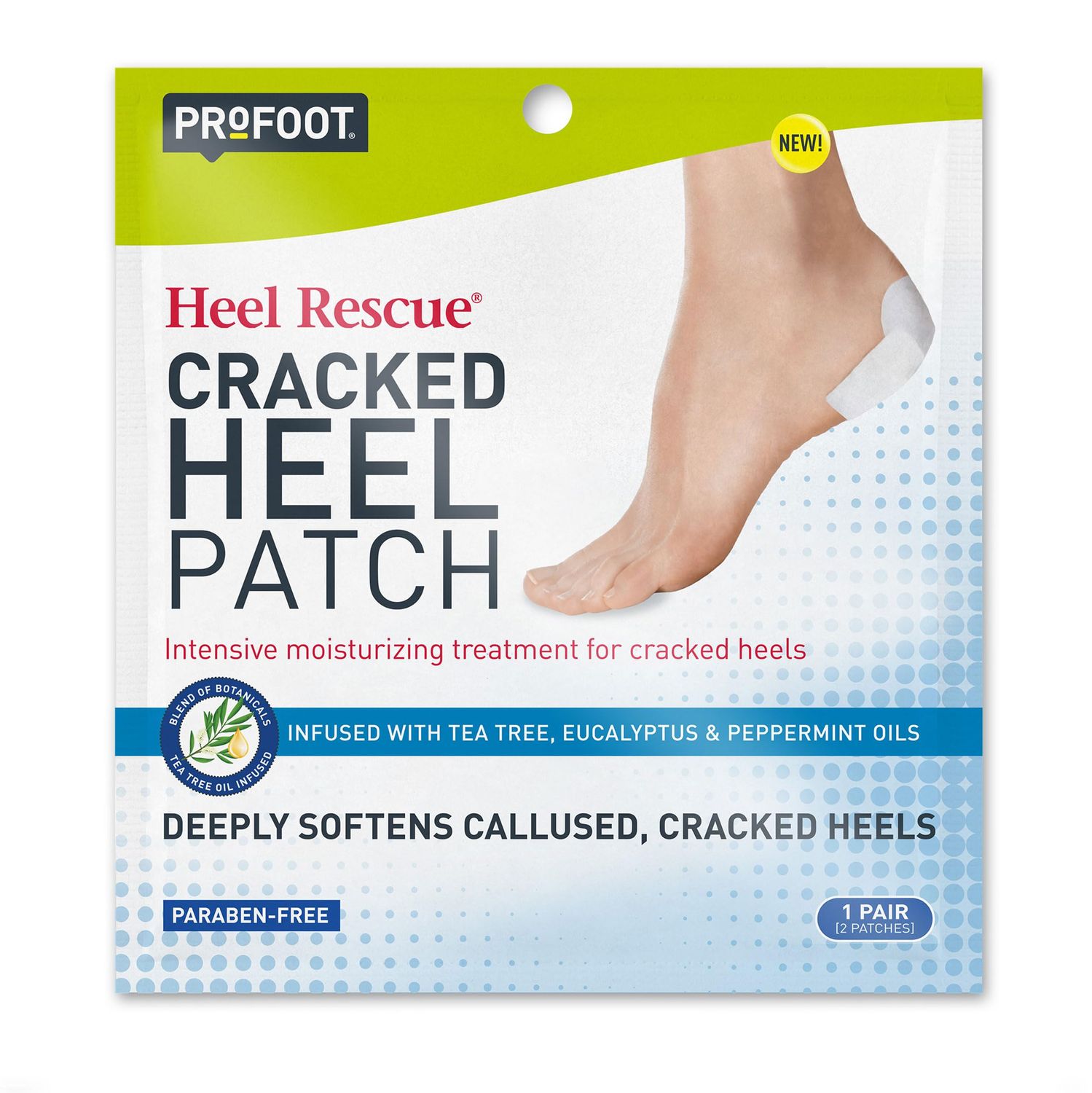 PROFOOT HealRescue Cracked Heel Patch 1 pair