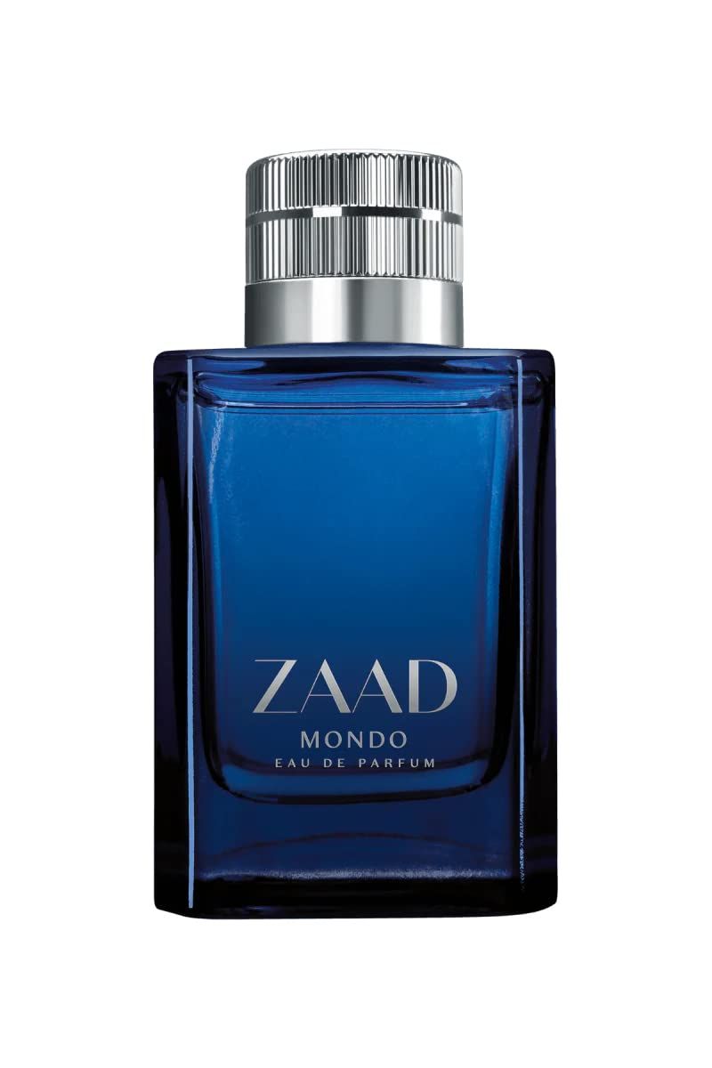 O BOTICARIO Zaad Mondo Eau de Parfum Long Lasting Premium Perfumes for Men, Fresh &amp; Woody Fragrance, 3.2 Ounce