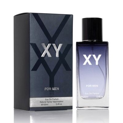 XY for Men - Aromatic Fougere Fragrance - Top Notes of Apple, Ginger &amp; Bergamot Mix with Sage &amp; Juniper Berries - Base Scent of Tonka bean, Amberwood &amp; Olibanum - Elegant 100ml Bottle, Parfume Men