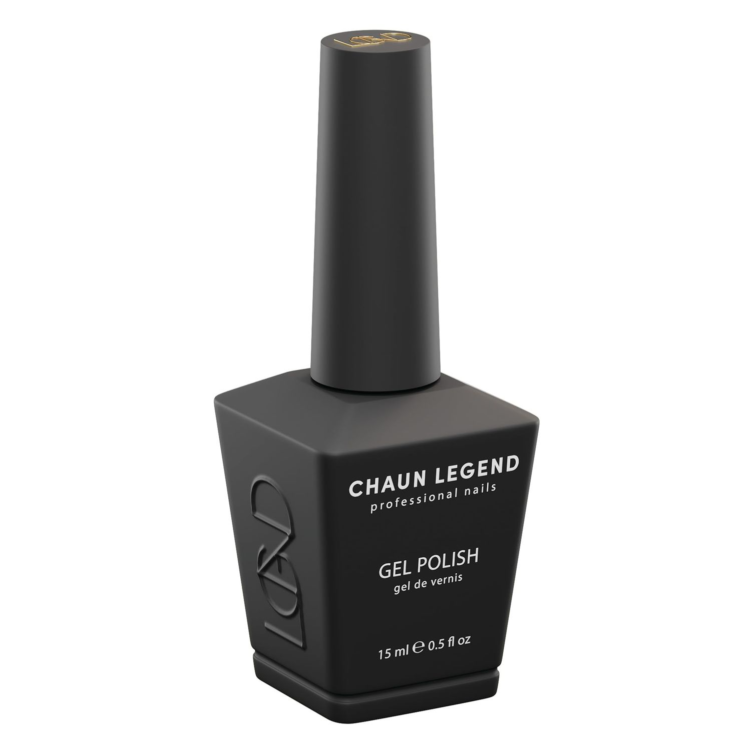 Chaun Legend UV Gel Nail Polish, 0.5 Ounce Long Lasting Salon Quality, Bubble Free Professional Manicures, Quick Dry, High Shine, Black Diamond LG5080 (opaque black)