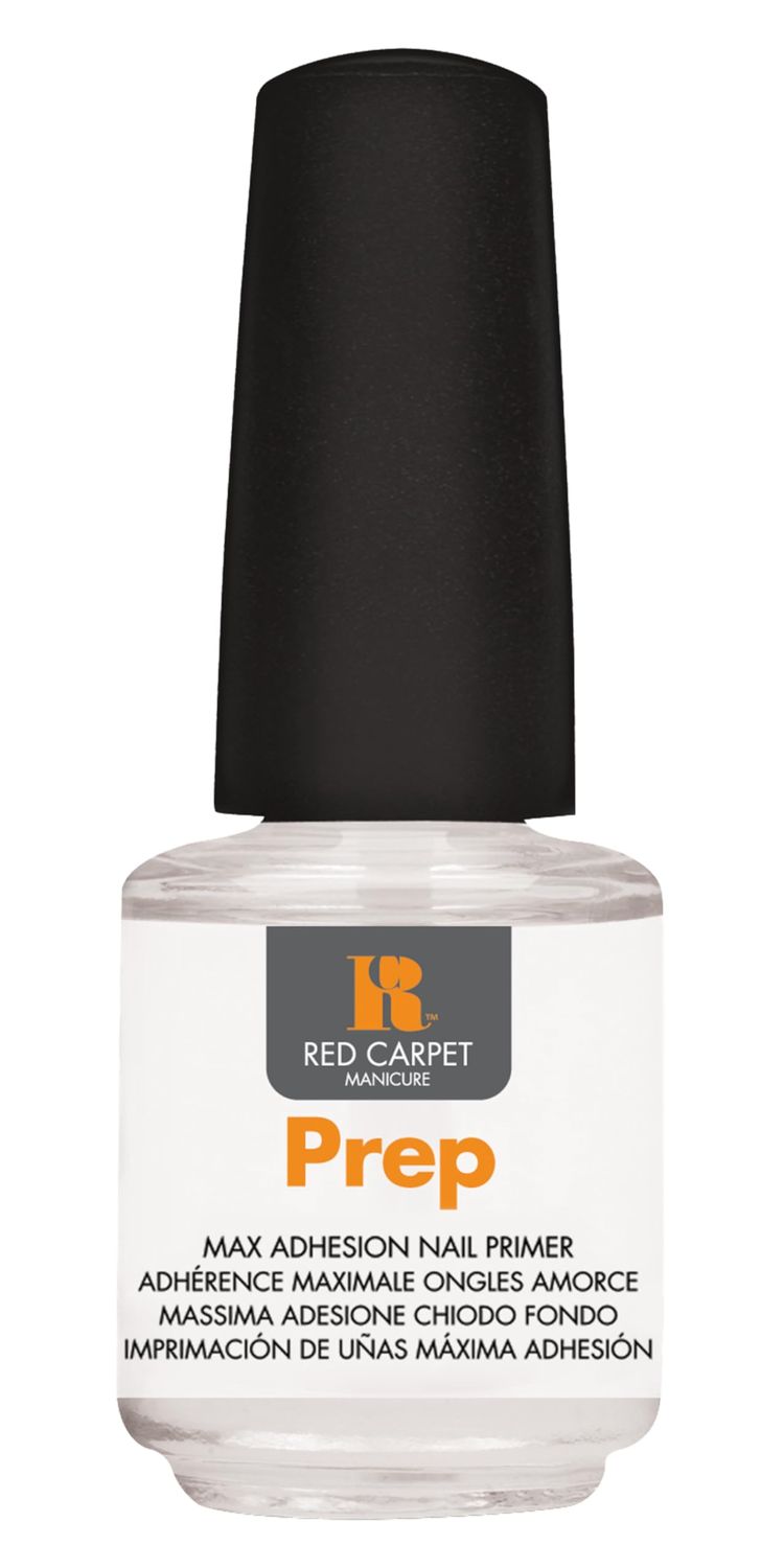 RC Red Carpet Manicure Prep Max Adhesion Nail Primer - Cleanse, Dehydrates Nail Surface for Gel Adhesion, Long-Lasting Quick-Drying Formula, Removes Surface Oils, Fast-Drying. (0.3 Fl Oz)