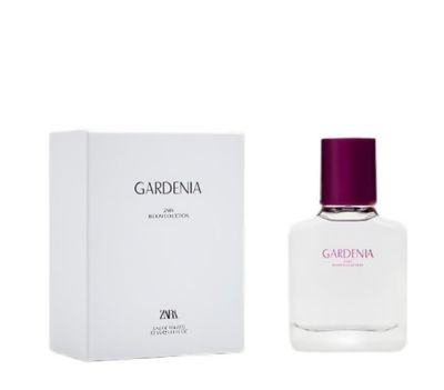 Zara Gardenia Perfume for Women Eau de Parfum 30ml (1.0 fl oz) Hypnotic White Flowers, Orange Blossom, Coffee, Peach &amp; Raspberry Silky &amp; Alluring Long-Lasting Fragrance