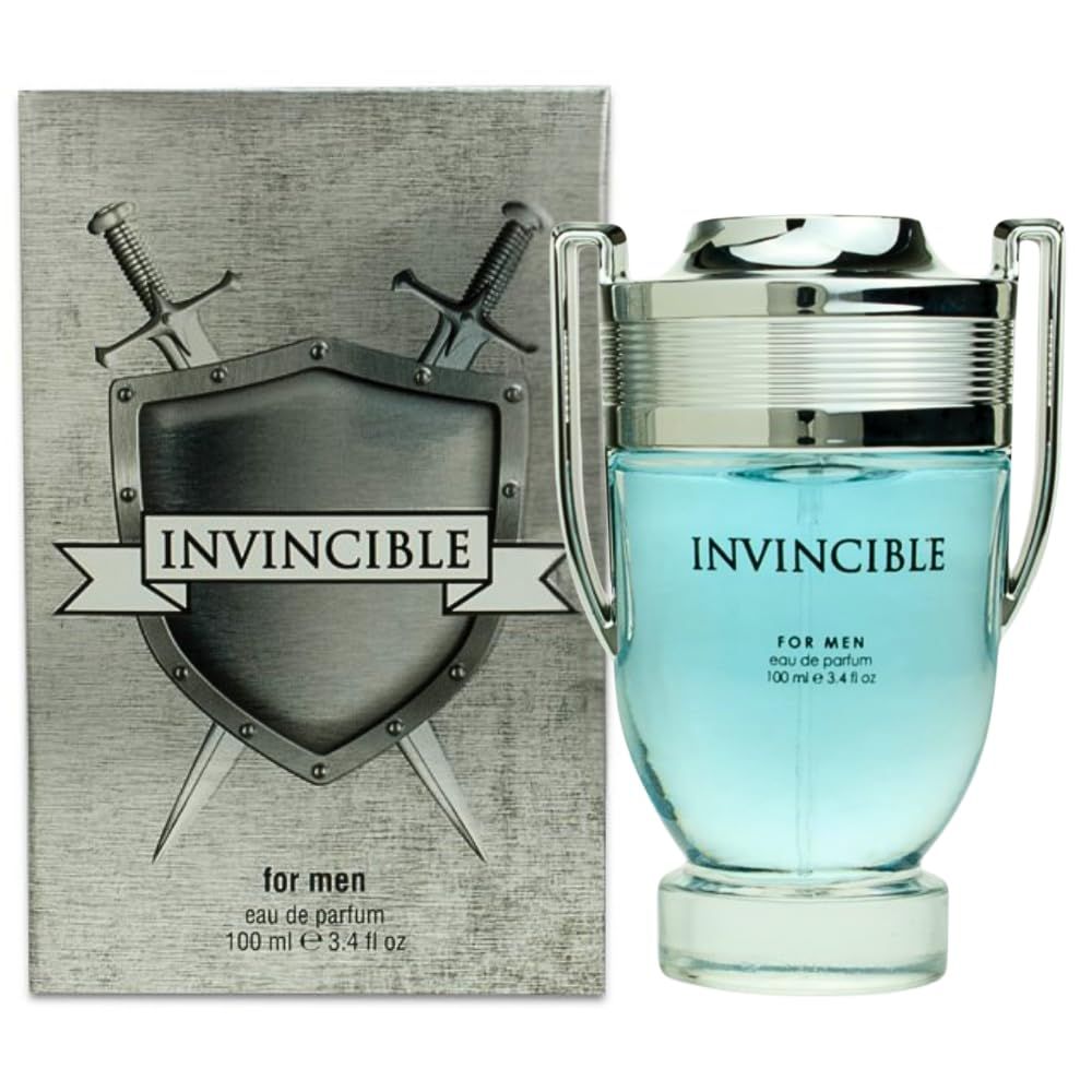 Sandora Fragrances Woody Spicy Fragrance with Fresh Sweet Sea Salt and Grapefruit Aroma Eau de Parfum - Inspired by the Scent of the Invictus Mens Cologne - 100 ml 3.4 Fl oz.