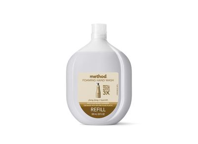 Method Foaming Hand Soap Refill, Ylang Ylang Hyacinth, Biodegradable Formula, 28 Fl Oz (Pack of 1)