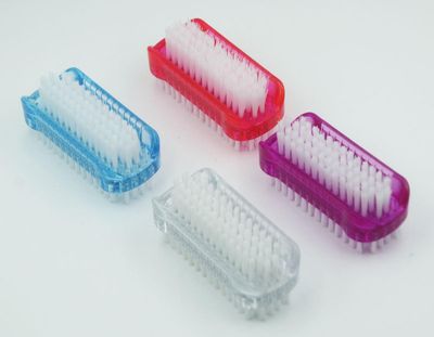 4 PCS Set Two Sided Nail Brushes,Hand Fingernail Cleaning Brush,for Men Women